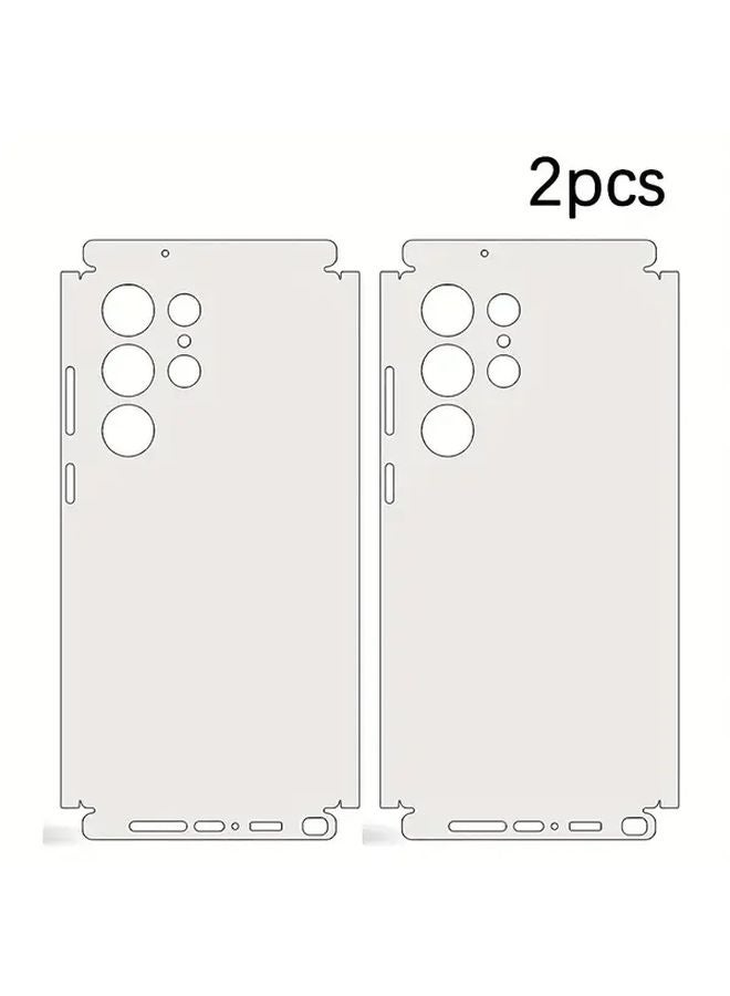 Golden Back Film 2 Pack Compatible with Galaxy S24 Ultra S25 Ultra S24 Plus S25 Plus - Image 3
